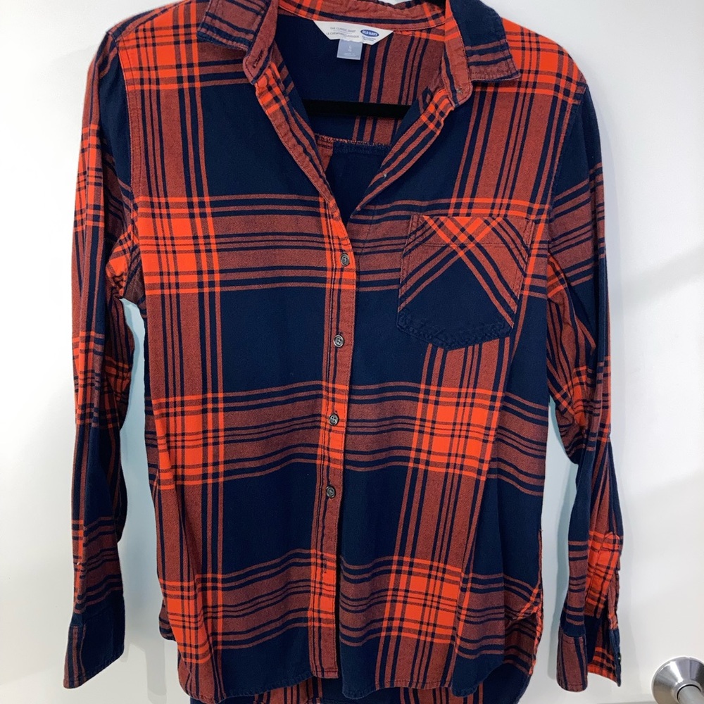 Red and Blue Plaid Shirt